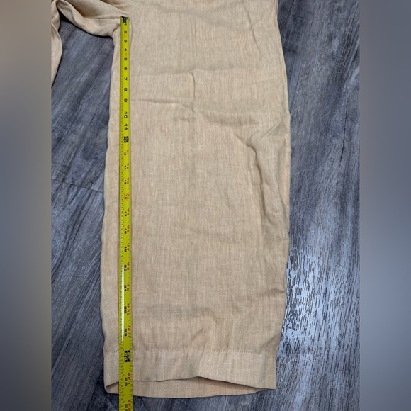 Poetry Butter Yellow Linen Pants - Picture 6 of 7